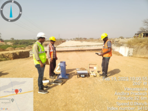 FDD CHECKING WORK IN PROGRESS AT CH 625+500