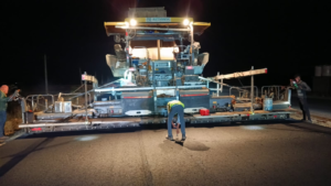 BC Laying WORK IN PROGRESS AT CH 596+800 LHS