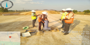 FDD Testing Ch:590+800 To 860 RHS MCW EMB-14th Layer