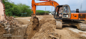 DI PIPELINE BACKFILLING WORK IN PROGRESS AT 622+080