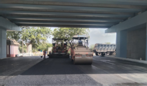 BC TOP LAYING WORK IN PROGRESS AT CH.593.830