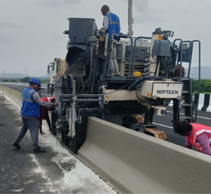 NJCB WORK IN PROGRESS AT CH.602+900