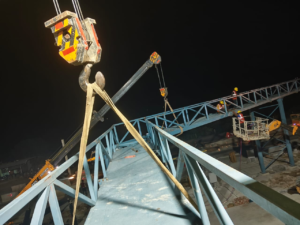 ERECTION OF FOB AT CH 605+300 TOLL PLAZA