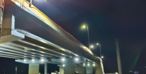 HIGHWAY LIGHTING COMPLETED AT KM 589+461 FLYOVER